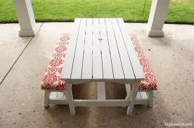 Kid S Picnic Table Makeover Diy Inspired