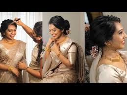 kerala hindu bridal makeup step by step