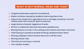 normal wear and tear in als a
