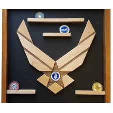air force coin holder wall mounted