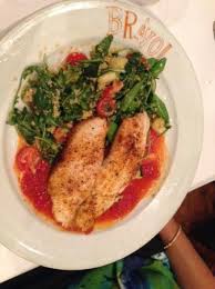 broiled tilapia with y tomato sauce