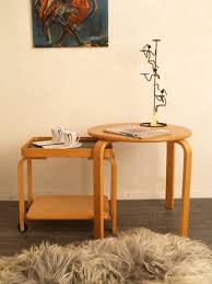 Plywood Brunabo Nesting Table And
