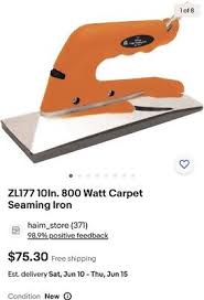 carpet seaming iron ebay
