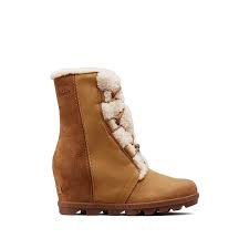Joan of arctic, the iconic woman's winter boot! Sorel Joan Of Arctic Wedge Ii Boots In Camel Brown Sorel Footwear Annscottage Com
