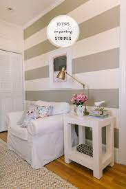 Ten Tips On Painting A Striped Wall