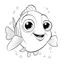 finding nemo outline png transpa