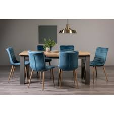 Add to wish list add to compare. Hopper Eriksen 6 Seater Extendable Dining Set Modern Home Origins