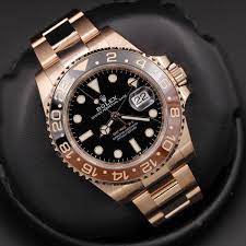 The additional hand, also called the gmt hand. Rolex Gmt Master Ii In 18kt Everose Gold Rolex Watches Rolex Watches Women Rolex Diamond Watch