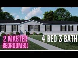 Mobile Home Has Two Master Bedrooms