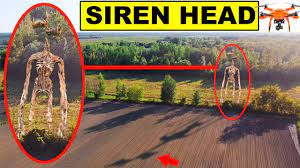 Hunting the siren's head is a tricky drone catches siren head and light head on camera!! You Wont Believe What My Drone Caught At The Siren Head Forest Siren Head Sightings Caught On Drone Youtube