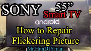 sony smart tv 55 how to repair