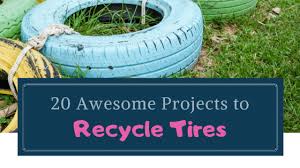 20 Amazing Ideas To Recycle Tires