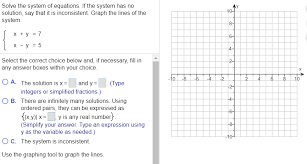 Solved Solve The System Of Equations