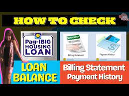 how to check pag ibig housing loan