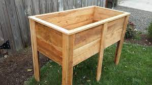 36 Tall Raised Garden Planter Box Step