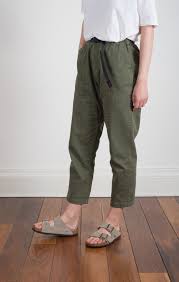 Loose Tapered Pants Olive Gramicci Epitome