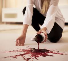 remove red wine stains from your carpet
