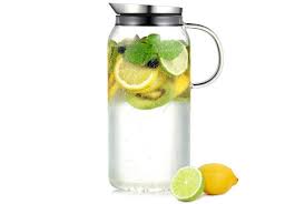 best glass water pitcher for infused