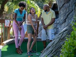 are you playing putt putt or mini golf