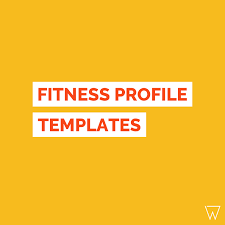 Editable Fitness Profile Templates For Personal Trainers