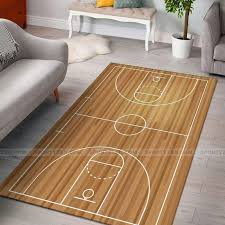basketball court living room carpet rug