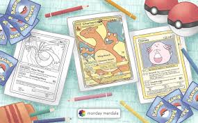 20 pokemon card coloring pages free