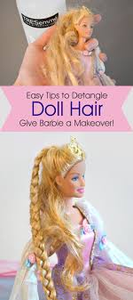 5 easy barbie doll hairstyles tutorial! How To Detangle Doll Hair Barbie Makeover Tips Create Play Travel