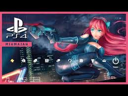 Anime wallpapers, background,photos and images of anime for desktop windows 10 macos, apple iphone and android mobile. Anime Cyberpunk Girl Xposed Ps4 Dynamic Theme Hd Youtube