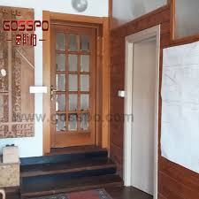 China Glass Wood Door Interior Doors