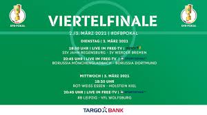 4,816 likes · 746 talking about this. Pokalviertelfinale Drei Partien Im Free Tv Dfb Deutscher Fussball Bund E V