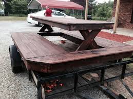 build an awesome floating picnic table