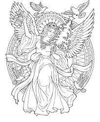 This collection includes mandalas, florals, and more. Christmas Angel Coloring Page Angel Coloring Pages Free Christmas Coloring Pages Fairy Coloring Pages