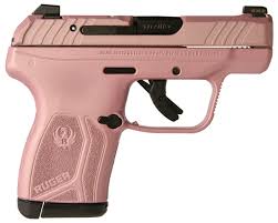 ruger lcp max 380 acp pistol with rose