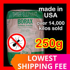 250g three elephant borax powder ant