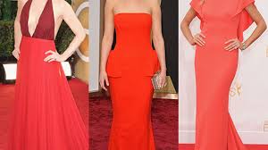 red carpet fashion why a red dress is