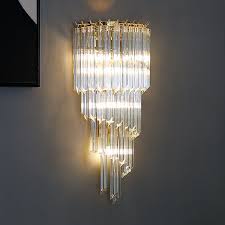 Postmodern Light Luxury Crystal Wall