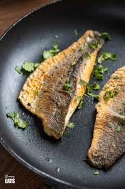 pan fried sea b with ginger soy