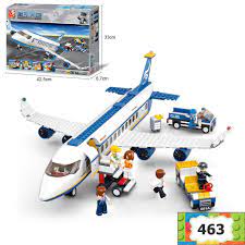 Đồ chơi Lego máy bay chở khách Airbus M38 hai động cơ giúp trẻ tư duy sáng  tạo xếp hình với 463 mảnh ghép giá cạnh tranh