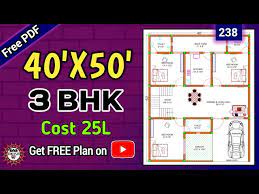 40 X 50 Duplex House Plans Ii 40 X 50