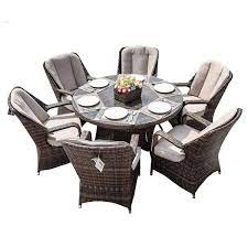 Direct Wicker Cordella Brown 7 Piece