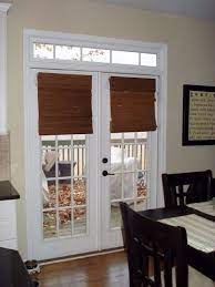 Bamboo Shades On French Doors Blinds