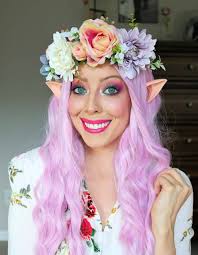 colorful fairy makeup halloween