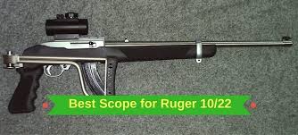 best scope for ruger 10 22 scope for
