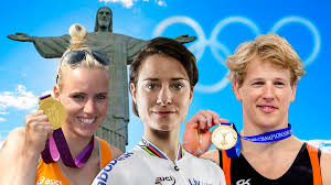 Een olympische medaille wordt uitgereikt aan succesvolle deelnemers aan een van de olympische spelen. Nederland 17de Op Medaillespiegel Os 2016 Nos