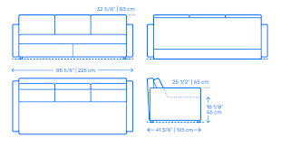 Ikea Friheten Sleeper Sofa Dimensions Drawings