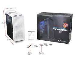 Raidmax's production include pc cases, power supply and cpu coolers. Raidmax Monster Ii Se Atx A08tw White Plastic Steel Tempered Glass Atx Mid Tower Computer Case Gaming Computer