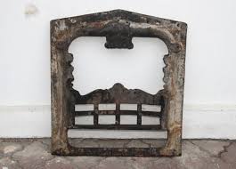 Old Antique Fireplace Vintage Original