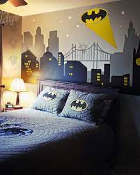 Gotham City Night Scene With Batman