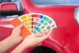 how a car color change app works