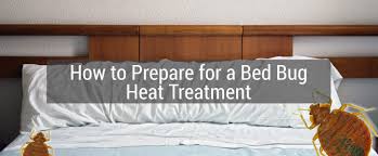 how to prepare for a bed bug heat treatment